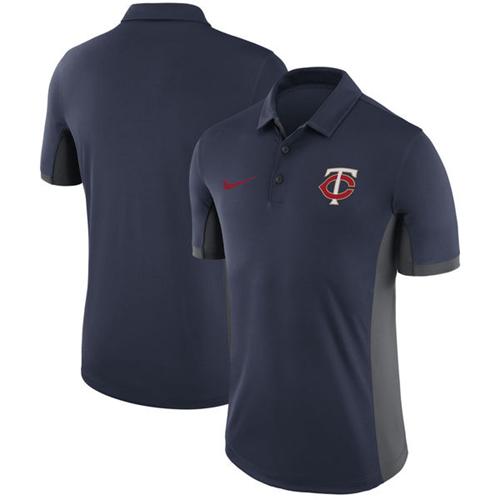 Minnesota Twins Nike Navy Franchise Polo