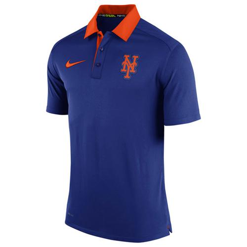 New York Mets Nike Royal Authentic Collection Dri-FIT Elite Polo