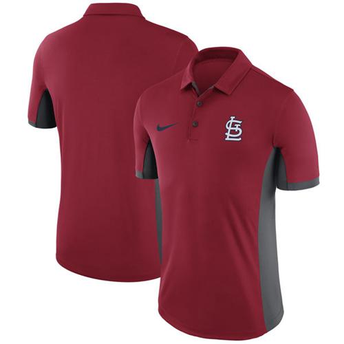 St. Louis Cardinals Nike Red Franchise Polo