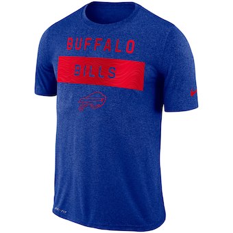 Buffalo Bills Royal Sideline Legend Lift Performance T-Shirt