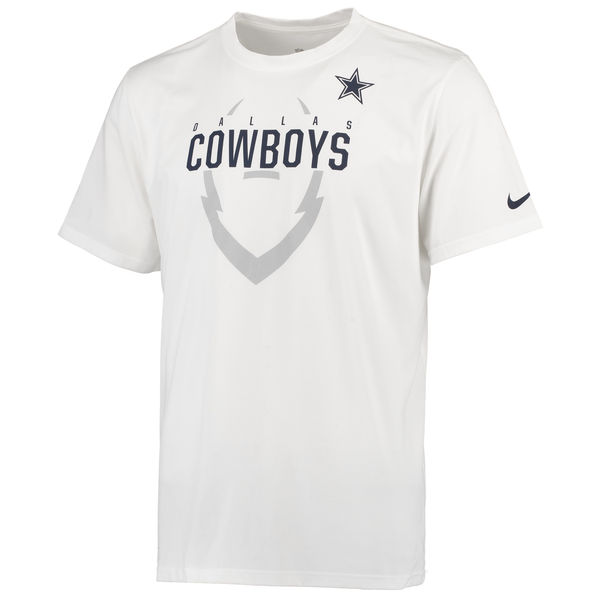 Dallas Cowboys White Legend Icon Performance T-Shirt