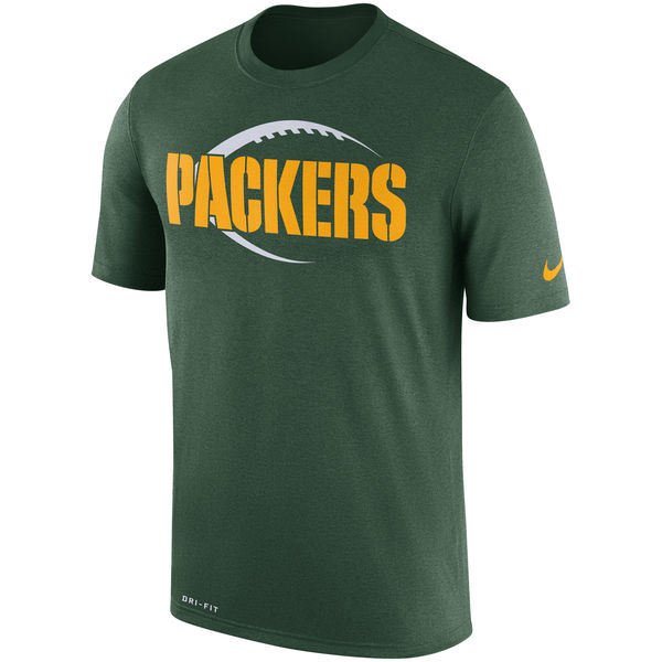 Green Bay Packers Green Legend Icon Logo Performance T-Shirt