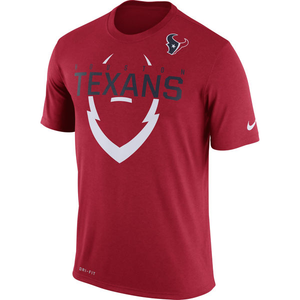 Houston Texans Red Legend Icon Dri-FIT T-Shirt
