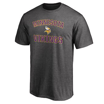 Minnesota Vikings Pro Line Gray Victory Arch T-Shirt