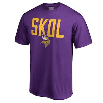 Minnesota Vikings Pro Line by Fanatics Branded Purple Hometown Collection T-Shirt