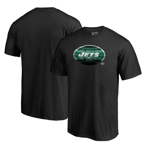 New York Jets Pro Line by Fanatics Branded Midnight Mascot T-Shirt - Black