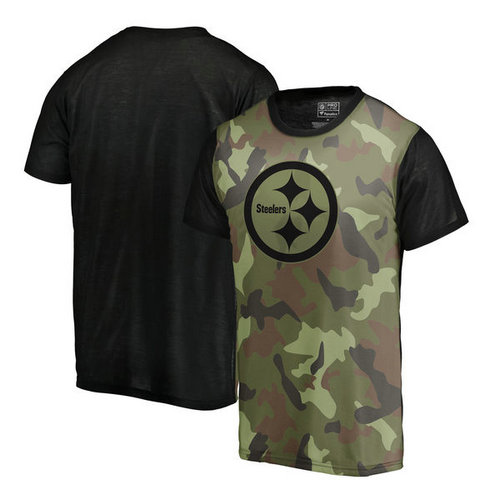 Pro Line Pittsburgh Steelers Camo Blast Sublimated T-Shirt
