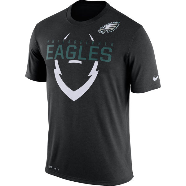 Philadelphia Eagles Black Legend Icon Dri-FIT T-Shirt