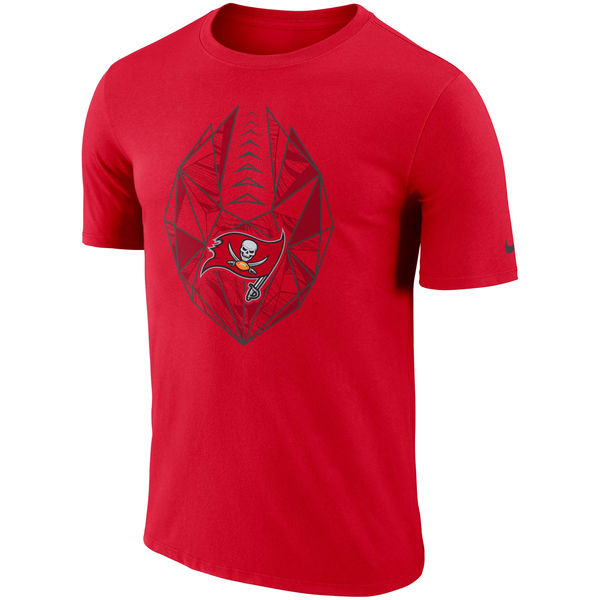 Tampa Bay Buccaneers Red Fan Gear Icon Performance T-Shirt