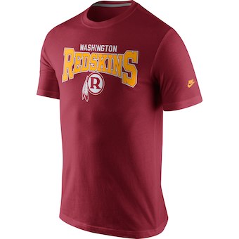 Washington Redskins Burgundy Rewind Lock Up T-Shirt