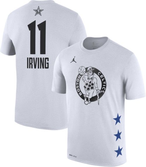 Jordan 2019 NBA All-Star Game #11 Kyrie Irving Dri-FIT White T-Shirt