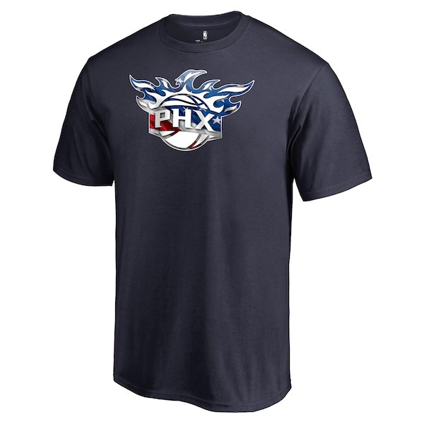 Phoenix Suns Fanatics Branded Navy Personalized Name and Number Banner Wave T-Shirt