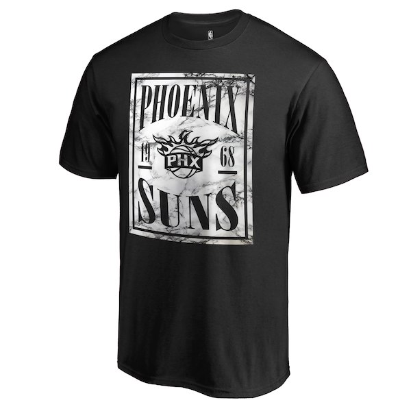 Phoenix Suns Fanatics Branded Black Court Vision T-Shirt