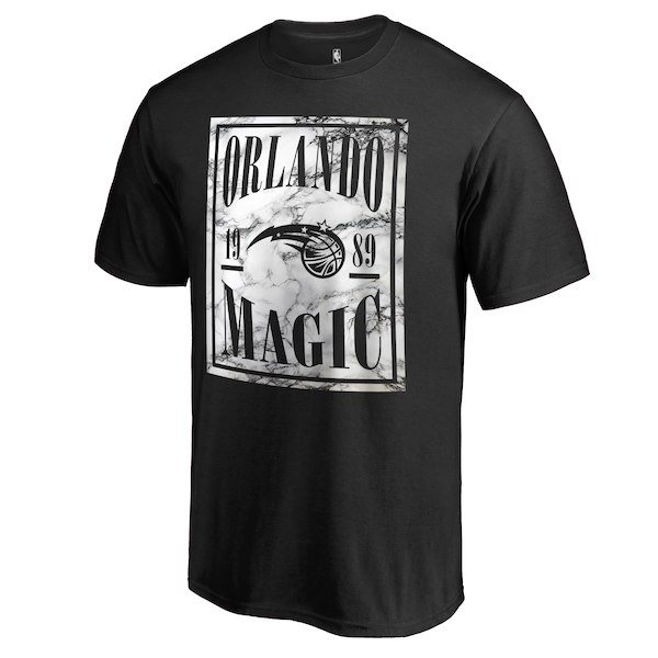 Orlando Magic Fanatics Branded Black Court Vision T-Shirt