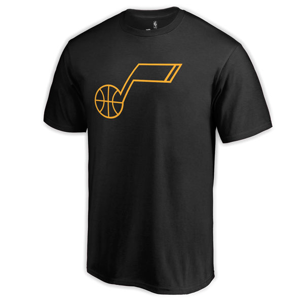 Utah Jazz Fanatics Branded Black Taylor T-Shirt