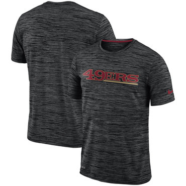 San Francisco 49ers Black Velocity Performance T-Shirt
