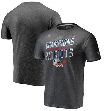 New England Patriots Pro Line by Fanatics Branded 2018 AFC Champions Trophy Collection Locker Room T