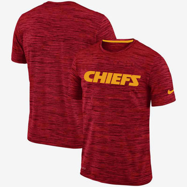 Kansas City Chiefs Red Velocity Performance T-Shirt