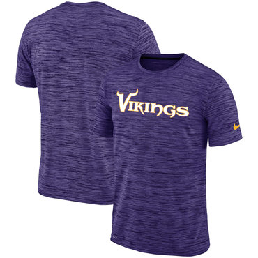 Minnesota Vikings Purple Velocity Performance T-Shirt