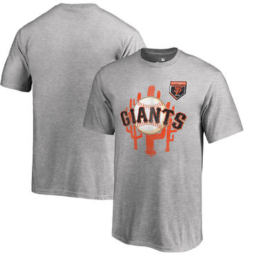 San Francisco Giants Fanatics Branded 2018 MLB Spring Training Vintage T Shirt Heather Gray