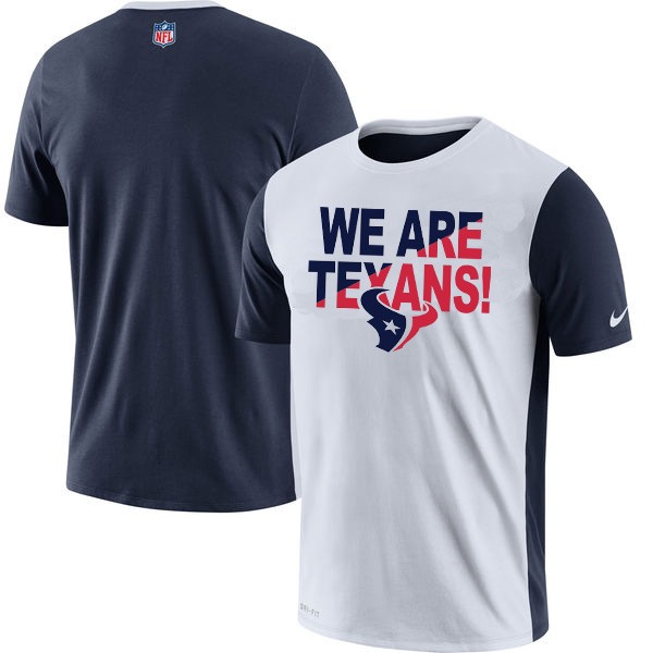 Houston Texans Performance T Shirt White
