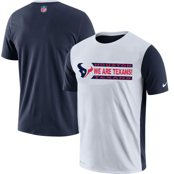 Houston Texans Performance T Shirt White