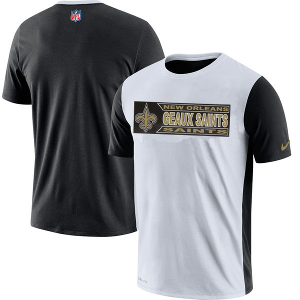 New Orleans Saints Performance T Shirt White