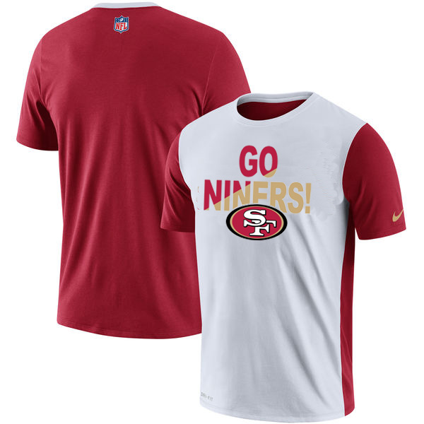 San Francisco 49ers Performance T Shirt White