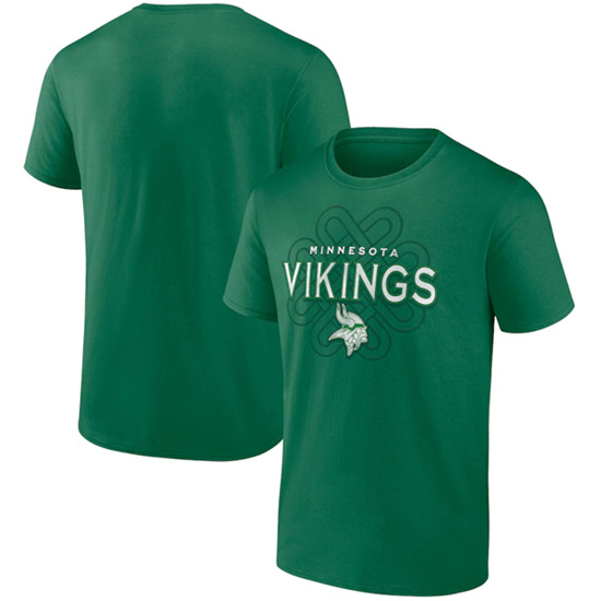 Minnesota Vikings Kelly Green Celtic Knot T-Shirt
