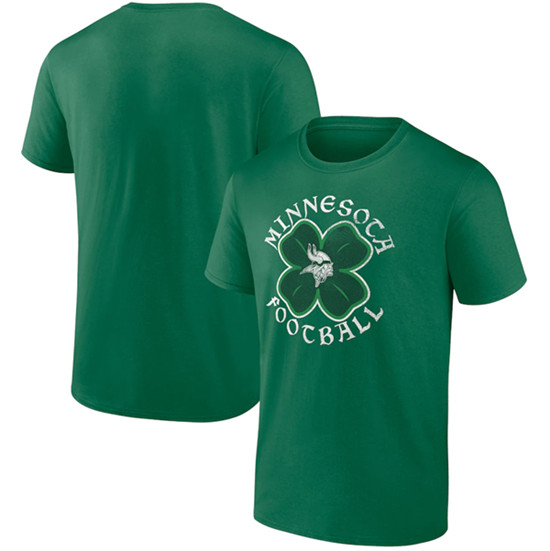 Minnesota Vikings Kelly Green St. Patrick's Day Celtic T-Shirt