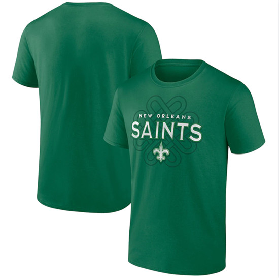 New Orleans Saints Kelly Green Celtic Knot T-Shirt