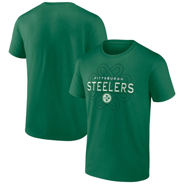 Pittsburgh Steelers Kelly Green Celtic Knot T-Shirt