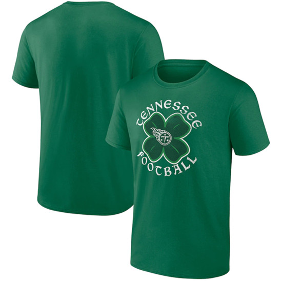 Tennessee Titans Kelly Green St. Patrick's Day Celtic T-Shirt