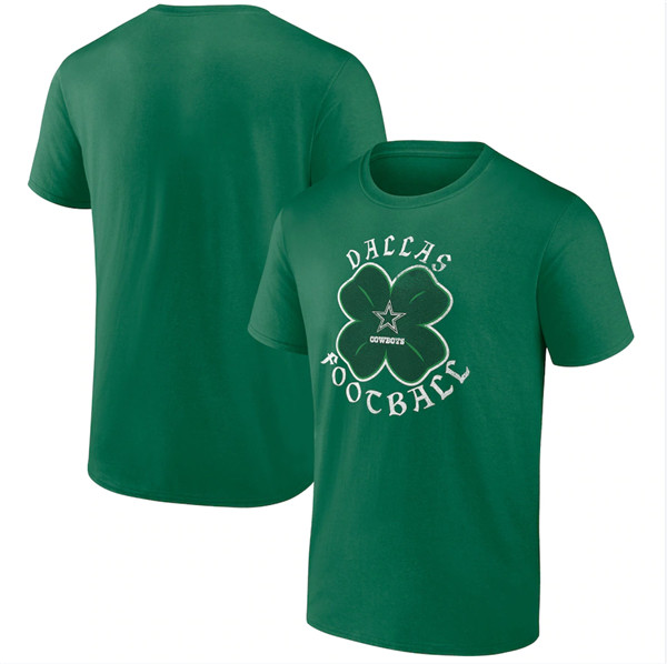 Dallas Cowboys Kelly Green St. Patrick's Day Celtic T-Shirt