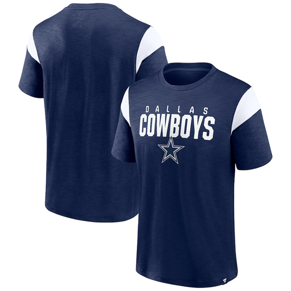 Dallas Cowboys Navy White Home Stretch Team T-Shirt